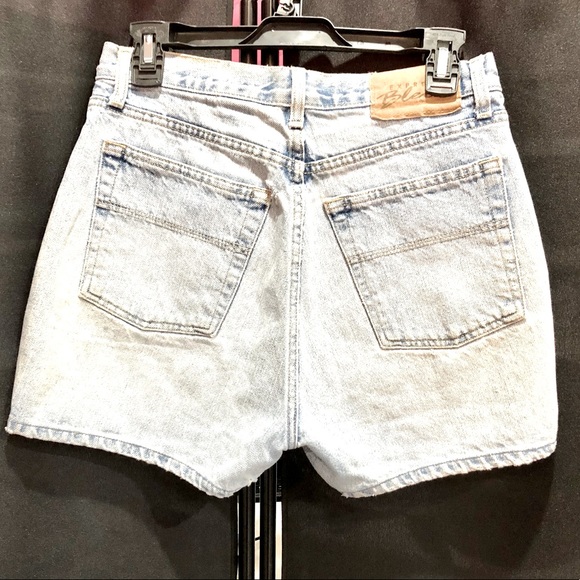 EXPRESS BLUES regular vintage jean shorts size 7/8 good condition - Picture 12 of 13